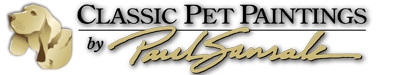 Classic Pet Painting by Paul Sansale Logo